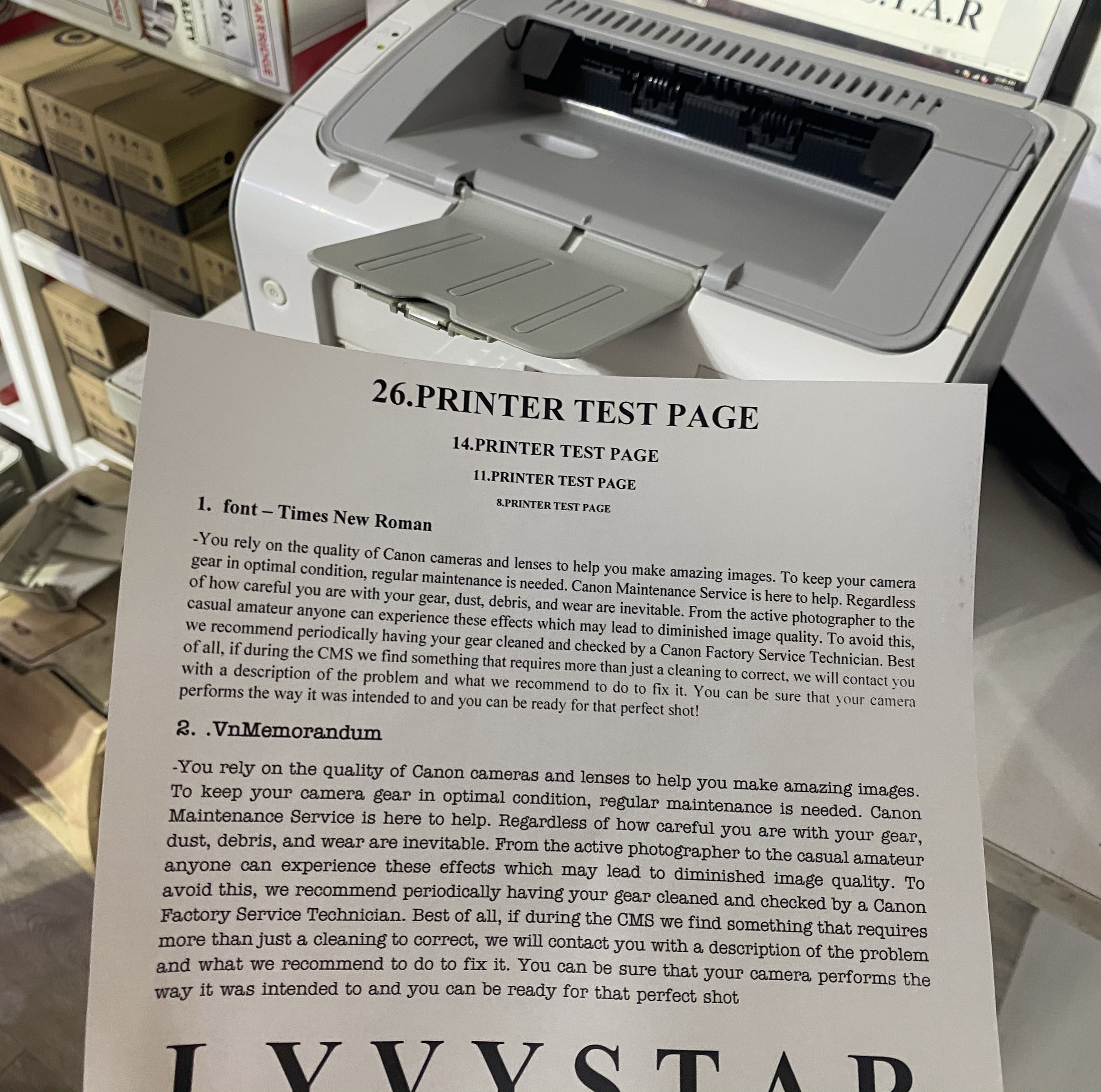 Máy in cũ Vũng Tàu Máy in HP 1102 cũ tại Tin Học LyVyStar