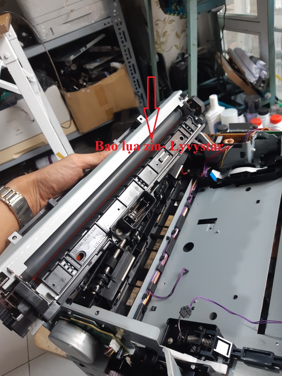 Sửa máy in Canon 3500 bị kẹt giấy tại Vũng Tàu Thay bao lụa máy in A3 canon 3500