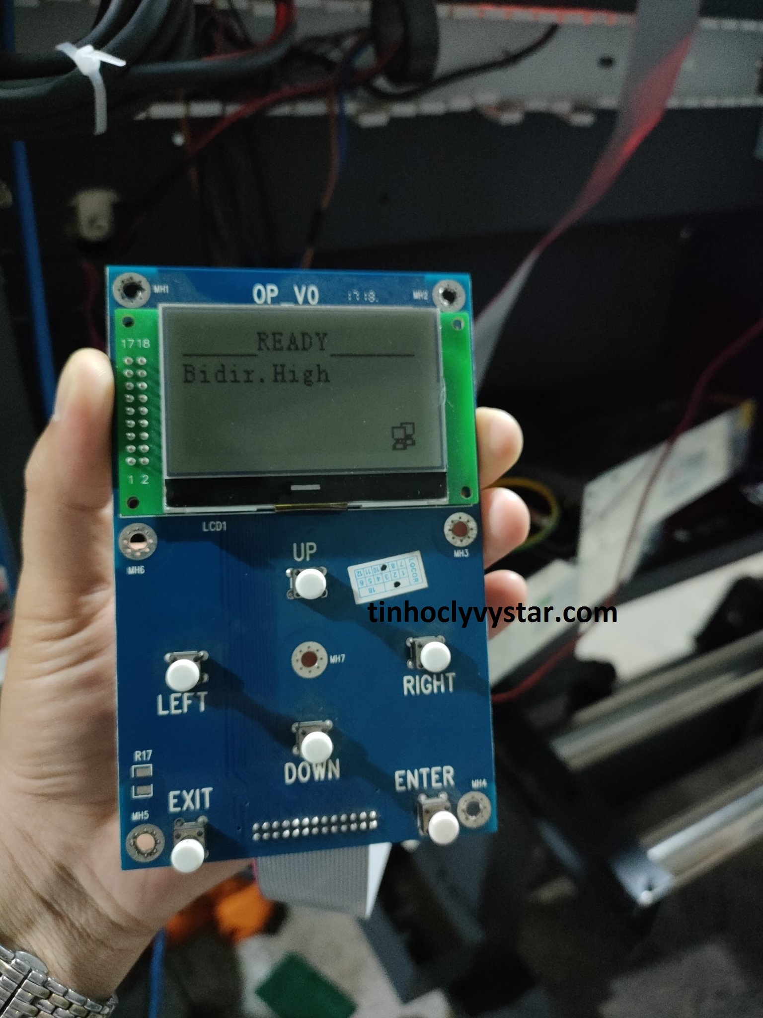 Sửa máy in bạt - máy in quảng cáo tại Long Thành Thay màn hình máy in bạt tận nơi