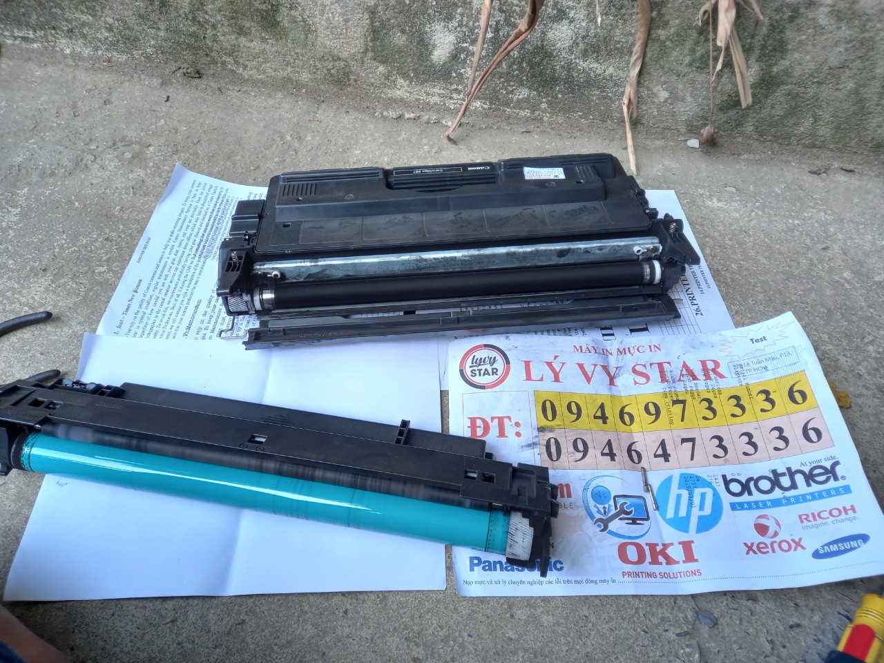 Bơm mực máy in A3 HP 5200 tận nơi tại Phú Mỹ - Bà Rịa Vũng Tàu Thay mực máy in A3 Hp 5200 tận nơi