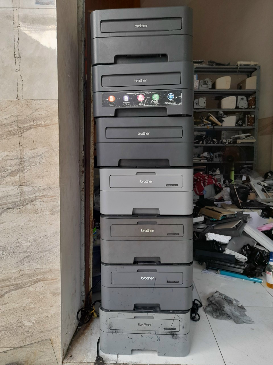 Thu mua máy in cũ giá cao tại Vũng Tàu Thanh lý máy in Brother hư cũ tạn nơi
