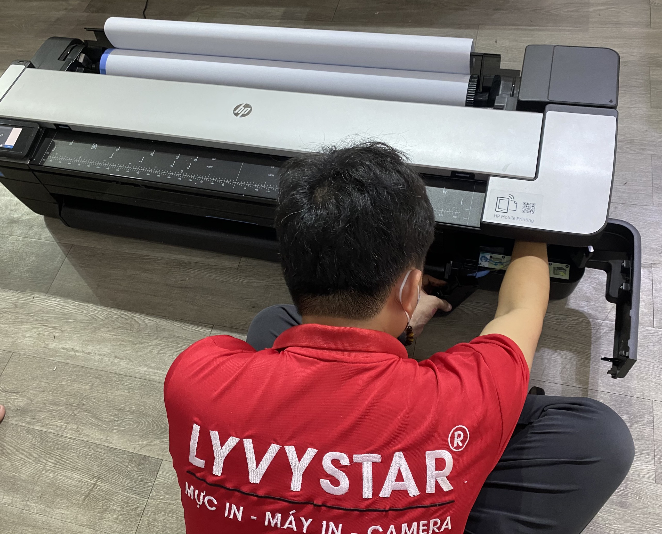 Thu mua máy in HP DesignJet T630 T230 T250 T650 T520 T120 hư cũ giá cao Thu mua máy in phun màu khổ lớn HP giá cao