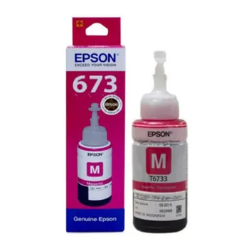 Mực máy in phun màu  Epson T6733(Màu Đỏ) - dùng cho L1800/L800/L805