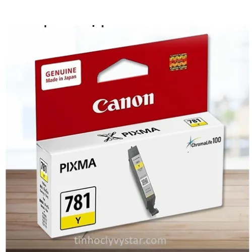 Mực máy in phun Canon CLI-781Y( Yellow) -  Dùng cho máy in Canon Pixma TS707, Canon TS6370