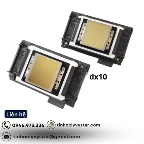 Đầu in dx10 chính hãng sử dụng máy in quảng cáo