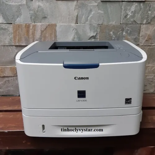 Máy in Canon 6300 cũ - In đảo mặt, in qua mạng LAN