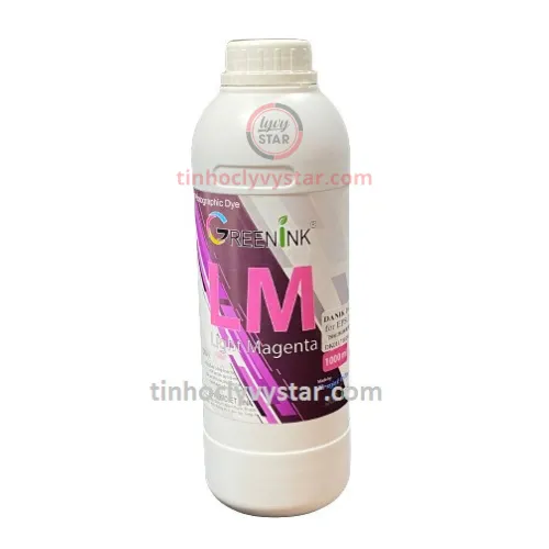 Mực Greenink - Projet Vina 1000ml (LM) - Màu Đỏ Nhạt 1 Lít