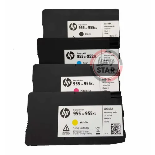 Bộ mực 4 màu HP 955 zin bóc máy