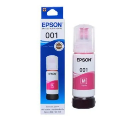 Mực In Phun Màu Epson 001 Magenta (C13T03Y300) - Dùng cho máy in Epson L4150 / L4160 / L6160 / L6170 / L6190