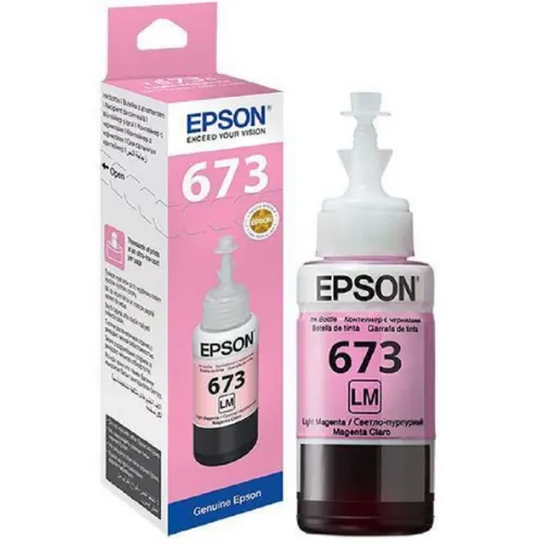 Mực máy in phun màu Epson T6736 Light Magenta - dùng cho L1800/L800/L805/L850