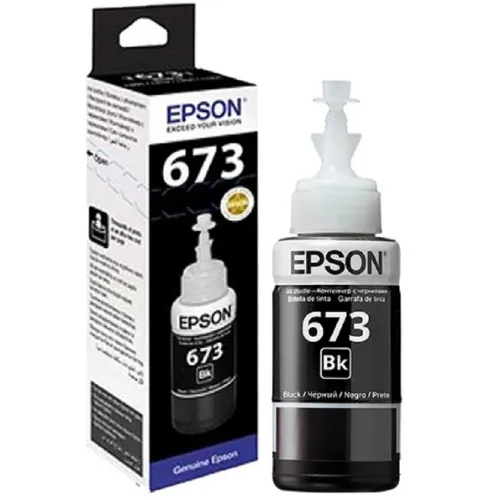 Mực máy in phun màu  Epson T6731 Màu Đen- - dùng cho L1800/L800/L805