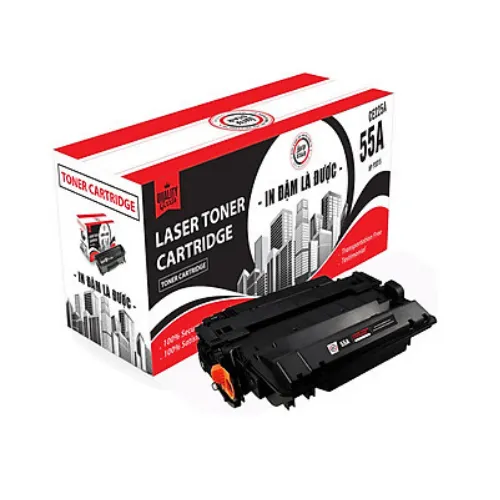 Mực in Laser đen trắng 55A (CE255A) dùng cho máy in HP P3015, P3015DN, M525F, M525DN