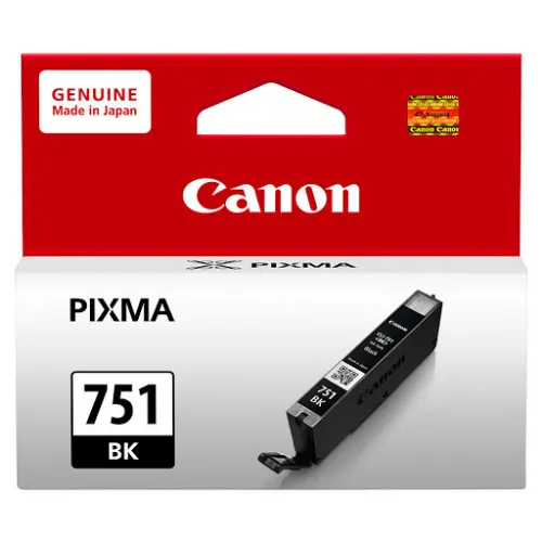 Mực máy in màu Canon CLI-751BK - dùng cho máy IP7270,MX727,MX927,MG6370, IX6770, IX6870X,MG5470,MG5570,MG5670, MG5670,MG7170,MG7570