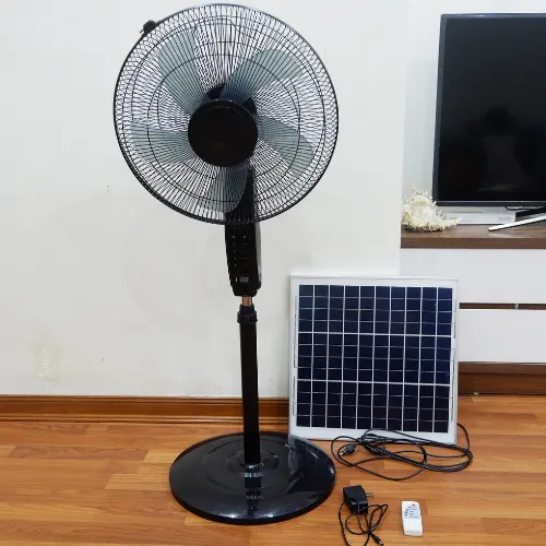 Quạt tích điện năng lượng mặt trời cao cấp giá rẻ