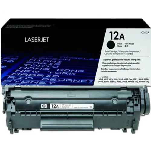 Hộp mực máy in laser HP Q2612A - Dùng cho máy in HP 1010/ 1020/ 3015/ 3050/ 3055/ 3020/ 3030/1319F/ M1005
