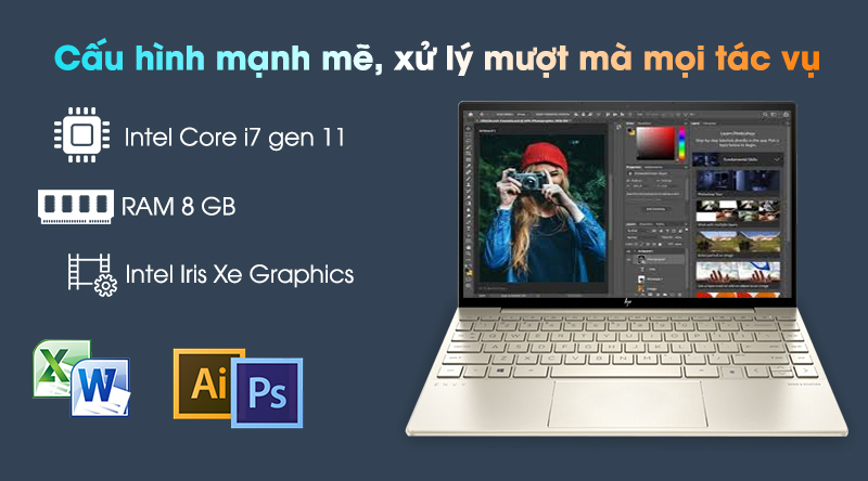 Laptop HP Envy 13-ba1030TU i7-1165G7