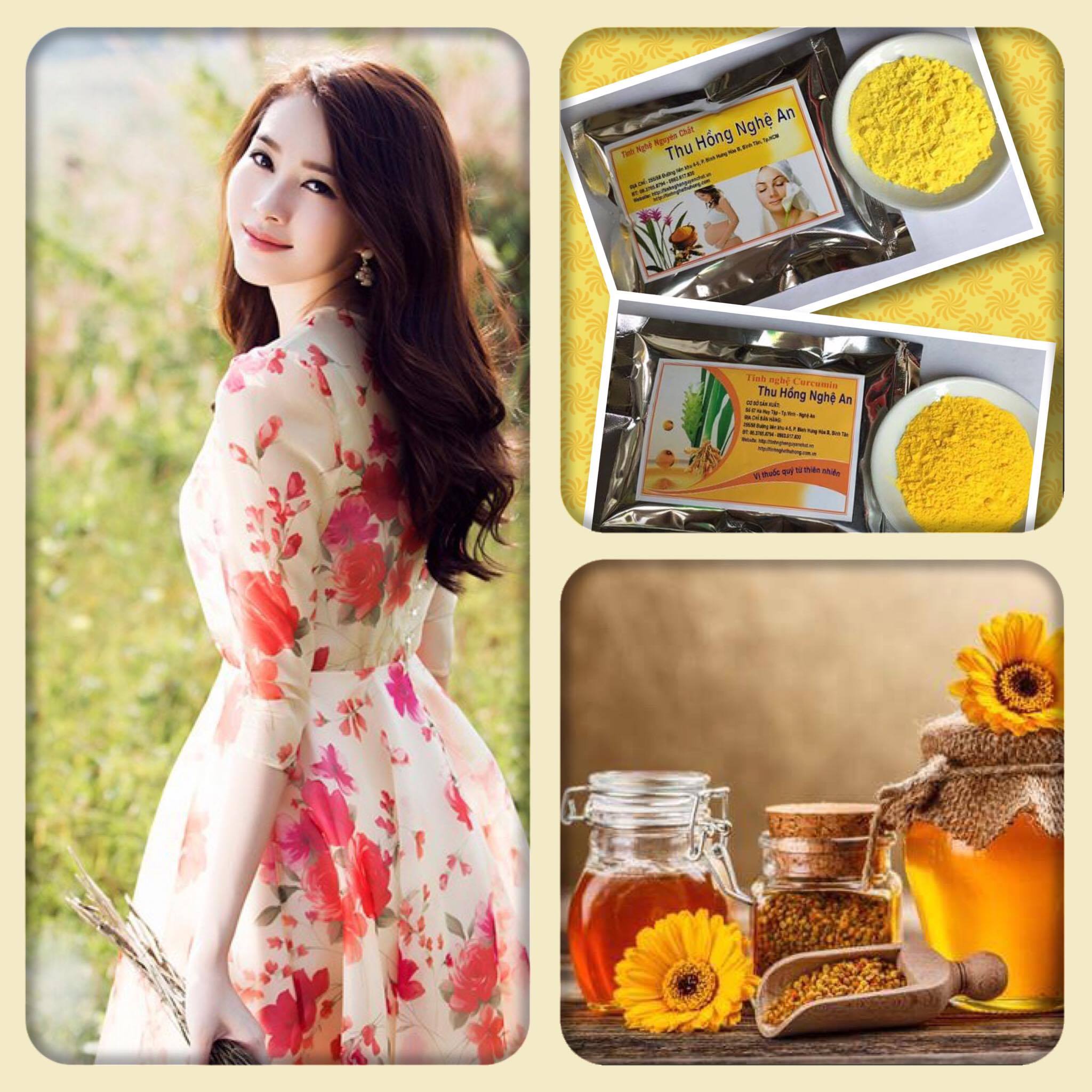 Uống nghệ với mật ong giúp đẹp da bổ máu Uống nghệ với mật ong giúp đẹp da bổ máu