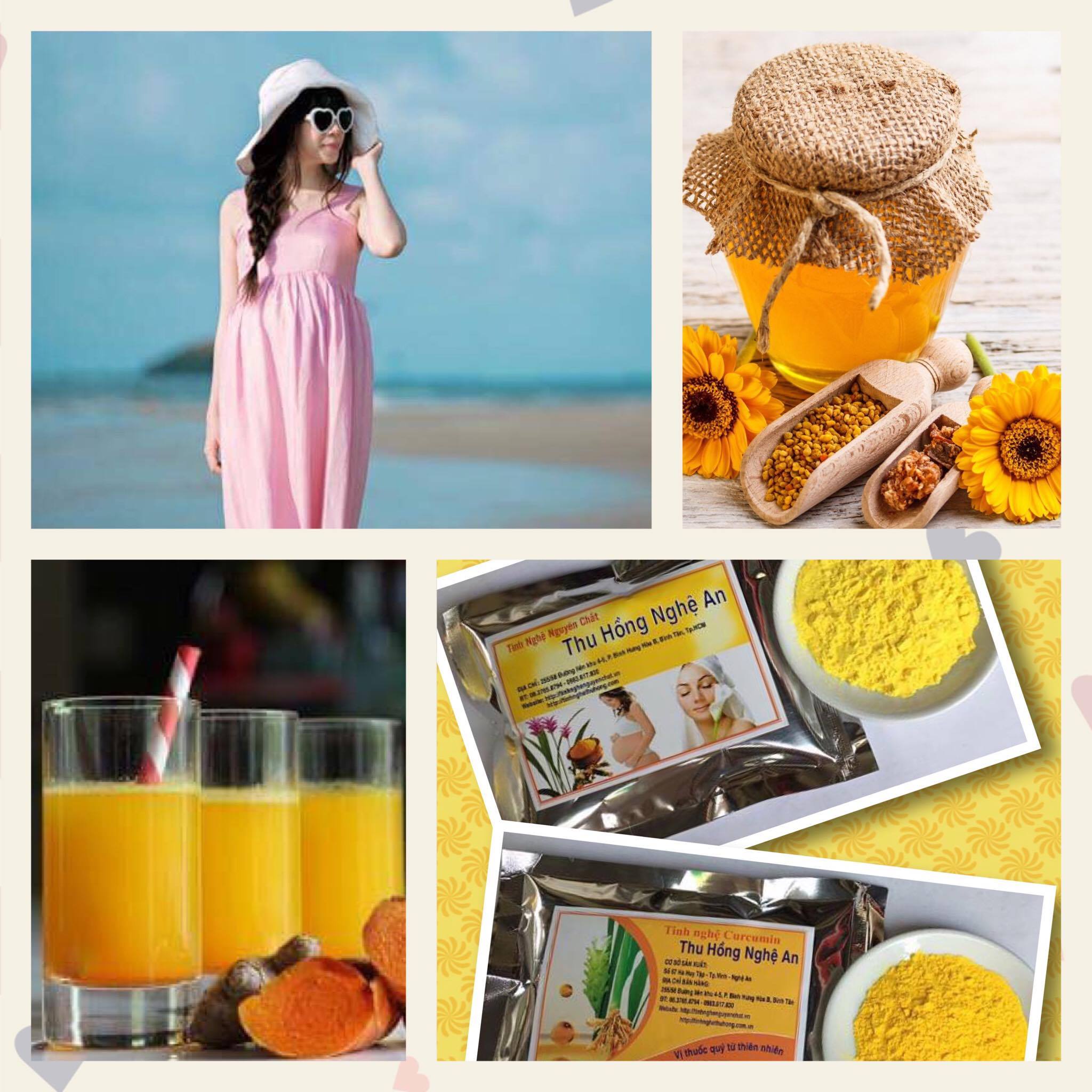 Bà bầu có nên uống tinh bột nghệ không Bà bầu có nên uống tinh bột nghệ không