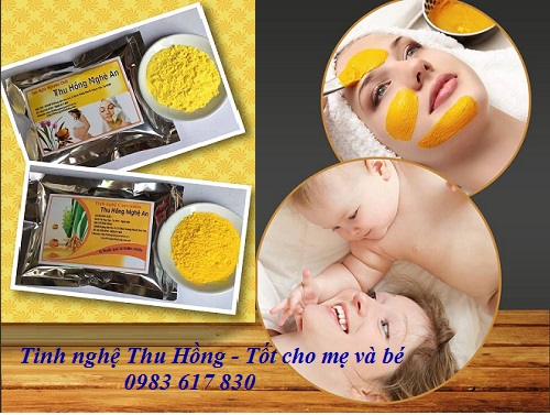 Mặt nạ nghệ sau sinh giúp trẻ hóa làn da Mặt nạ nghệ sau sinh giúp trẻ hóa làn da