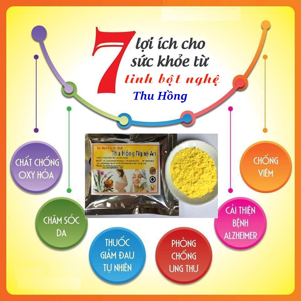 Cách dùng tinh bột nghệ vàng Cách dùng tinh bột nghệ vàng