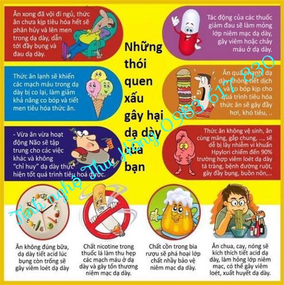 Thói quen xấu khiến bạn bị đau dạ dày?