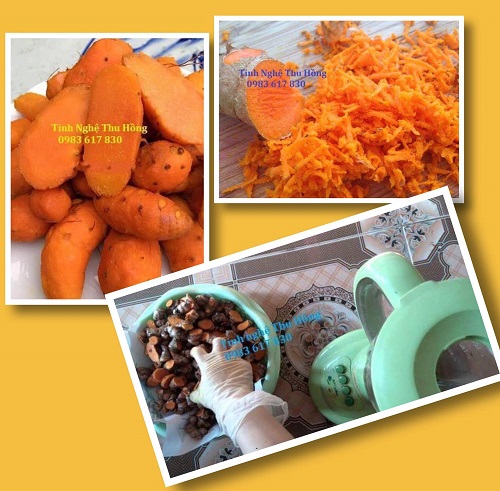 Cách làm tinh bột nghệ tại nhà Cách làm tinh bột nghệ tại nhà