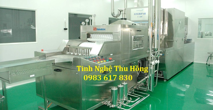 Dây chuyền sản xuất tinh bột nghệ Thu Hồng
