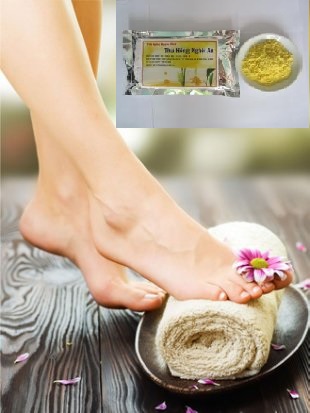 Làm đẹp bằng tinh bột nghệ Làm đẹp bằng tinh bột nghệ