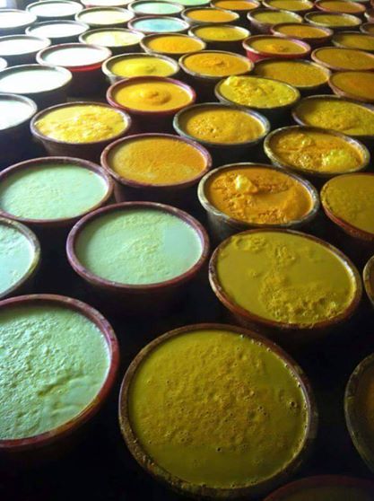 Tinh bột nghệ SX thủ công - Kém chất lượng và không đảm bảo Tinh bột nghệ SX thủ công - Kém chất lượng và không đảm bảo