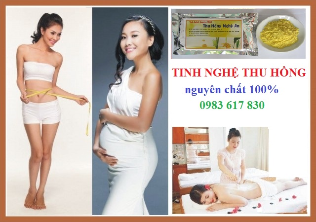 Phụ nữ mang thai và sau khi sinh không dùng tinh bột nghệ thật là tiếc