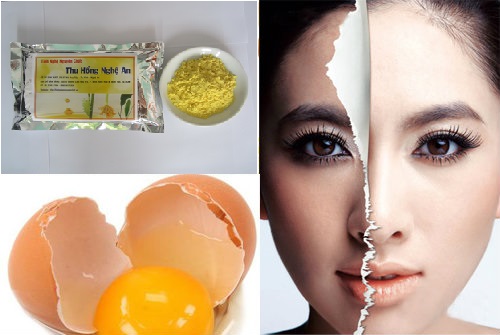 Cách đắp mặt nạ tinh bột nghệ + trứng gà da căng mịn hồng hào Cách đắp mặt nạ tinh bột nghệ + trứng gà da căng mịn hồng hào