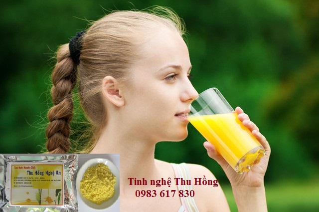 Uống tinh bột nghệ giúp đẹp da hiệu quả Uống tinh bột nghệ giúp đẹp da hiệu quả