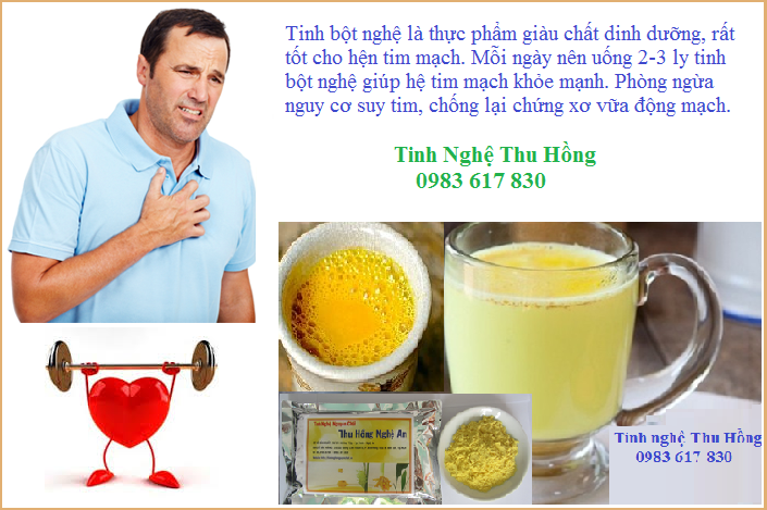 Uống tinh bột nghệ với sữa nóng giúp trị cảm cúm, viêm khớp và tốt cho hệ tim mạch Uống tinh bột nghệ với sữa nóng giúp trị cảm cúm, viêm khớp và tốt cho hệ tim mạch