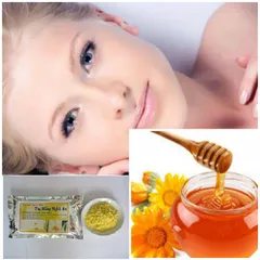 Bí quyết làm đẹp da với tinh bột nghệ và mật ong