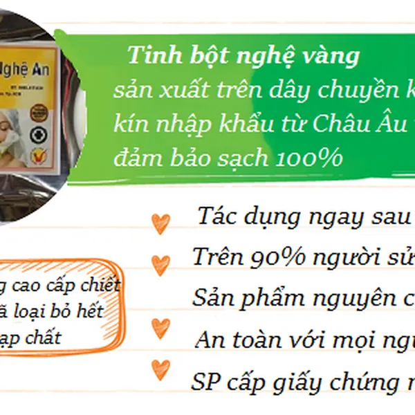 TINH NGHỆ VÀNG THƯỢNG HẠNG 300G
