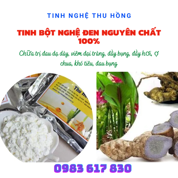 TINH NGHỆ ĐEN THƯỢNG HẠNG 500G