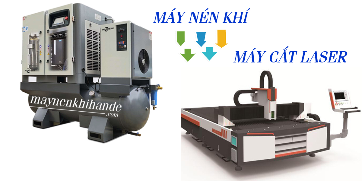máy nén khí cho máy cắt laser