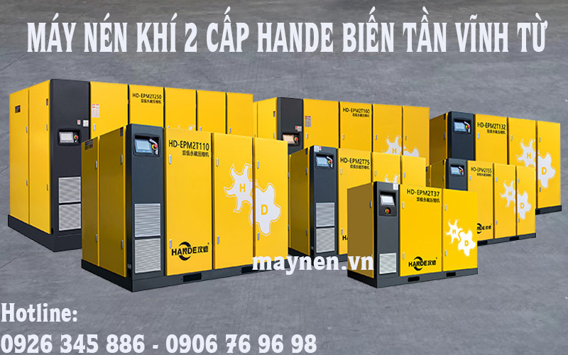 máy nén khí 2 cấp Hande
