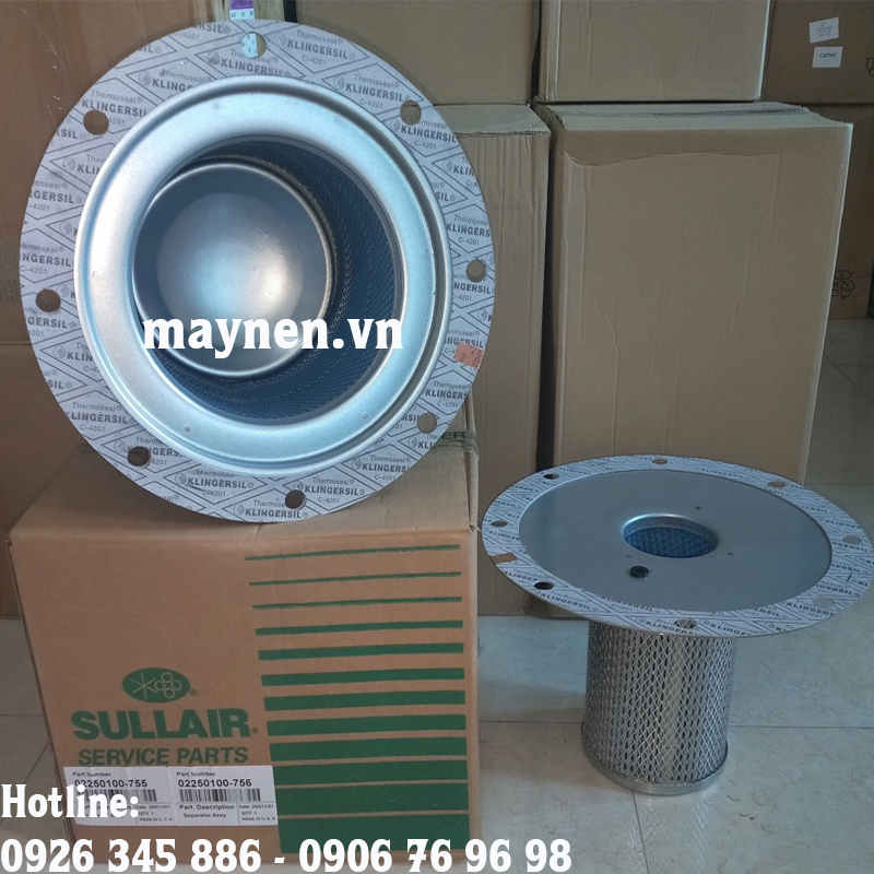 lọc tách dầu máy nén khí sullair