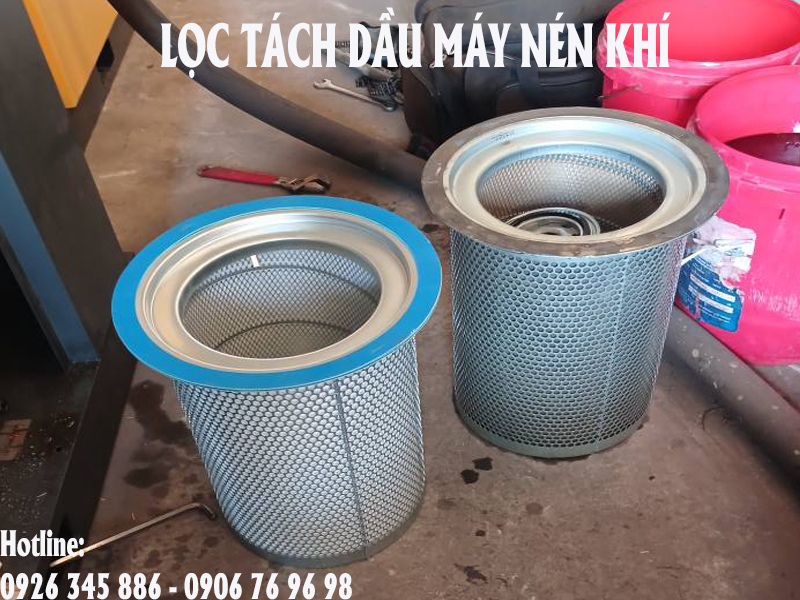 tách dầu máy nén khí