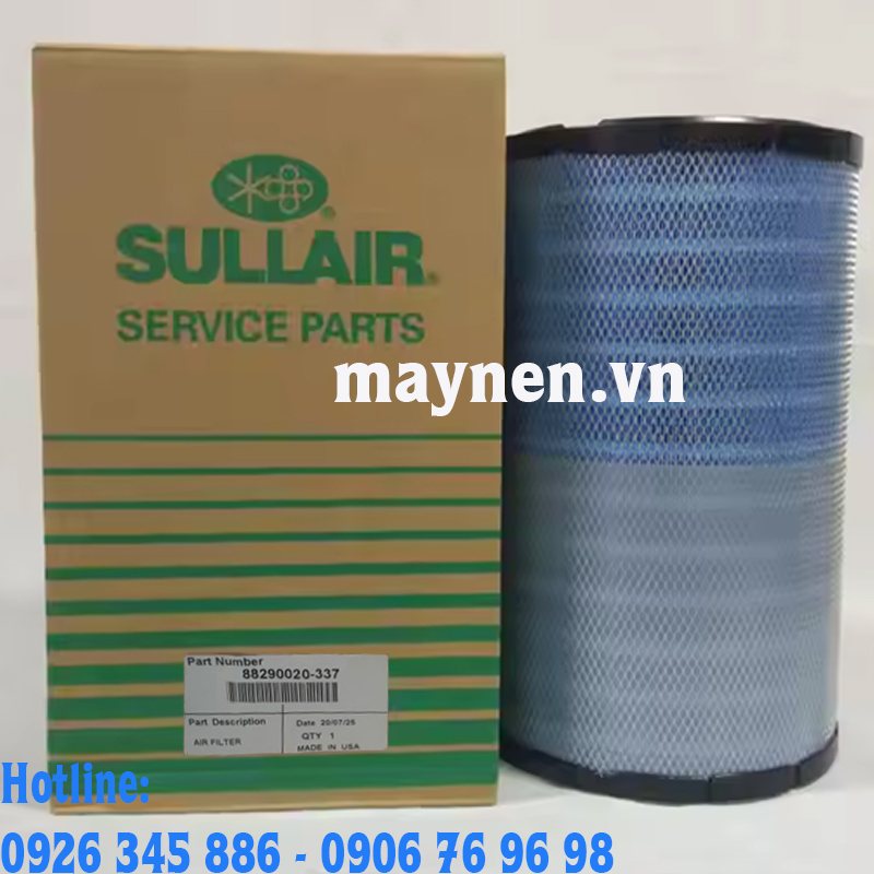 Lọc Gió Máy Nén Khí Sullair-88290020-337