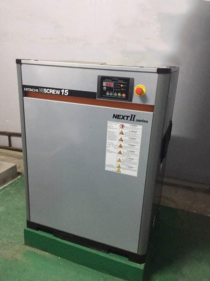 máy nén khí trục vít Hitachi