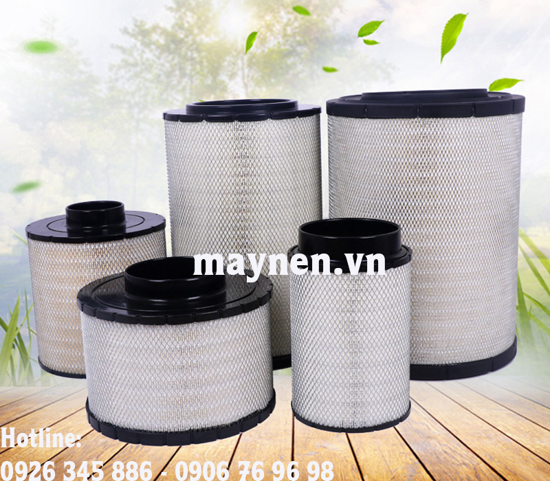 lọc gió máy nén khí Hitachi