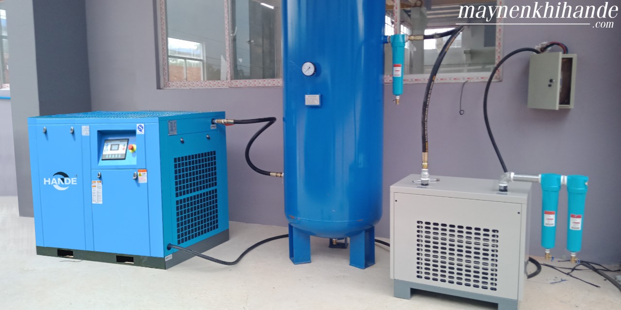 Cách thức lắp đặt máy nén khí