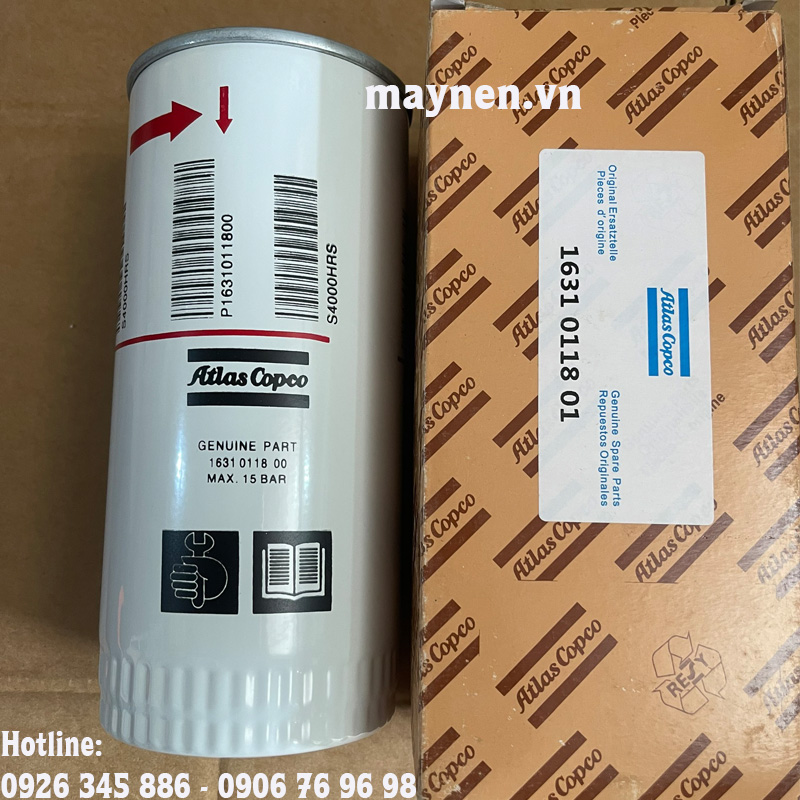 Lọc dầu máy nén khí Atlas Copco
