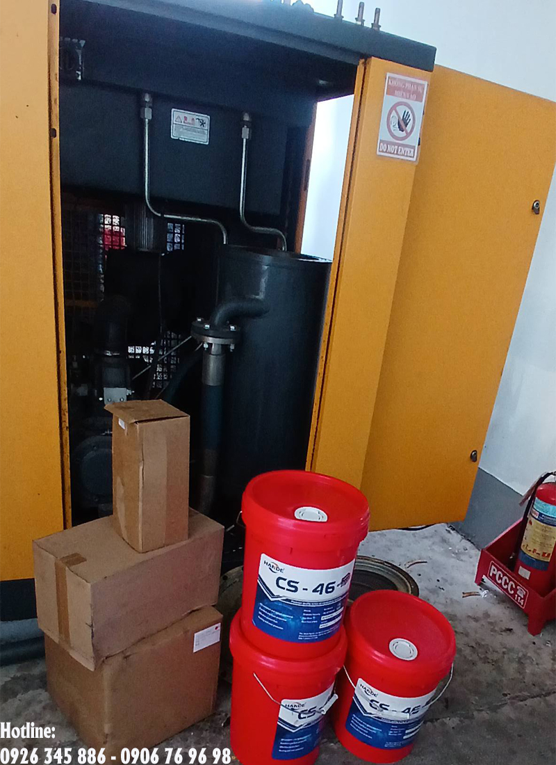 bảo trì máy nén khí