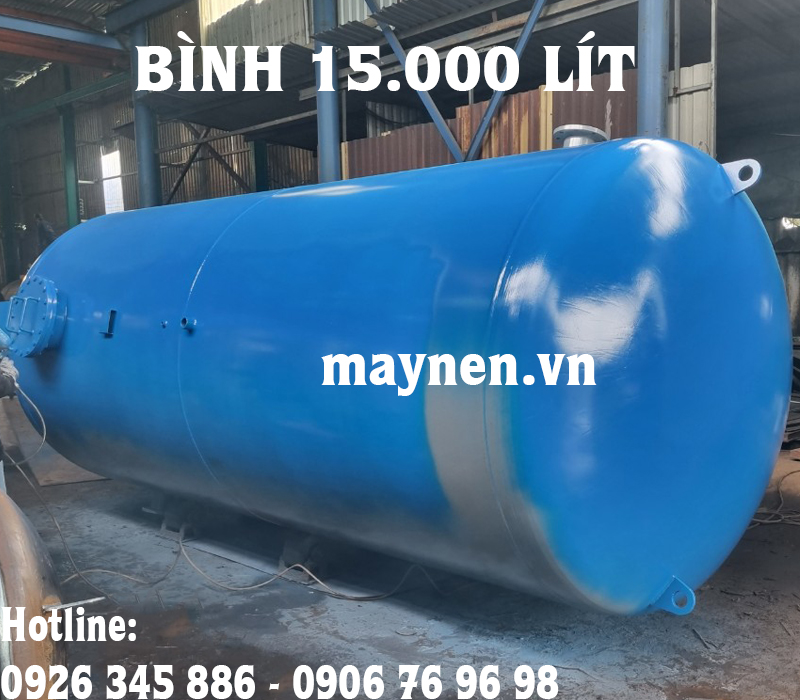 bình chứa khí 15.000 lít