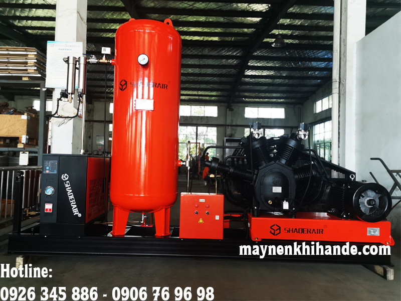 Tổ hợp máy nén khí áp cao thổi chai pet