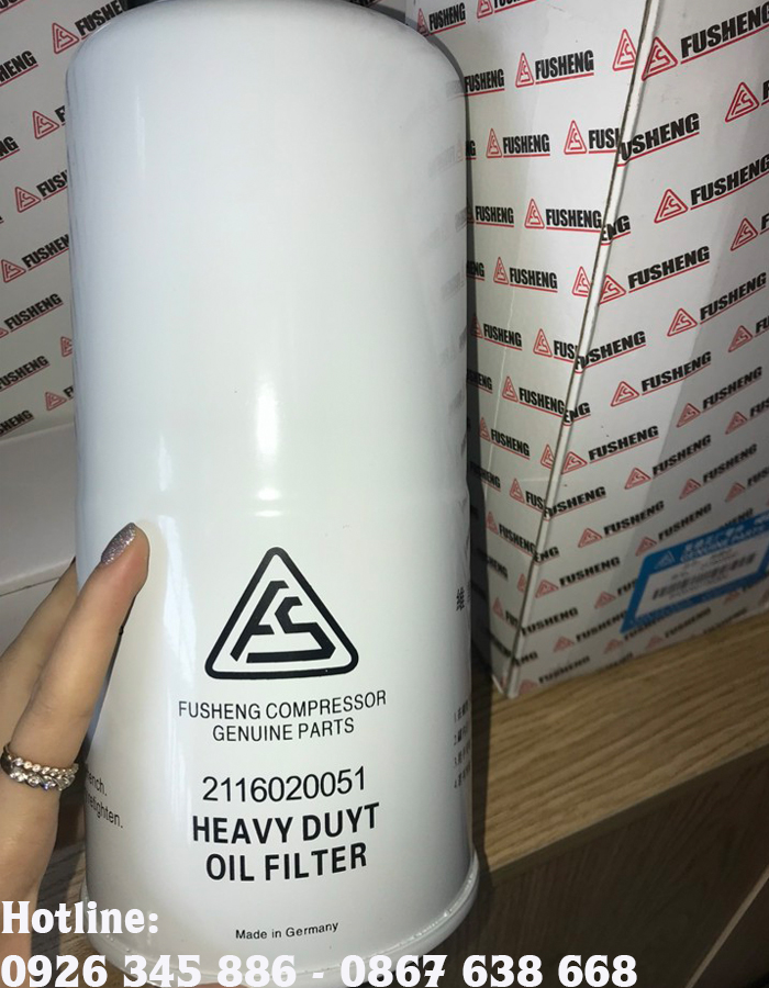 lọc dầu máy nén khí Fusheng