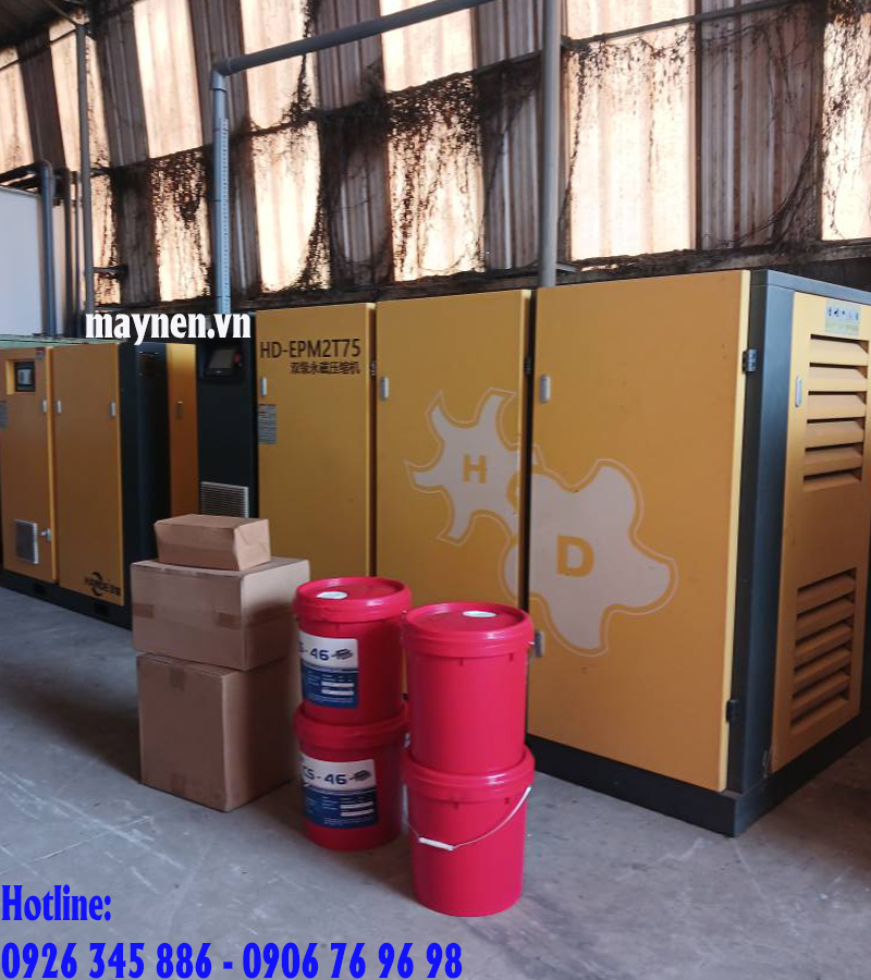 Bảo trì máy nén khí trục vít Hande
